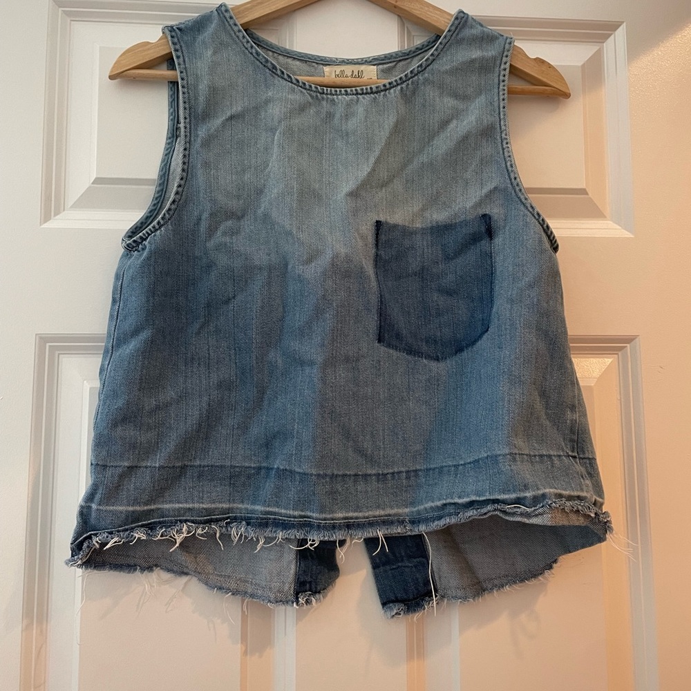 Bella Dahl denim top
